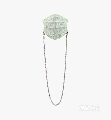 One Size Monogram针织链条口罩