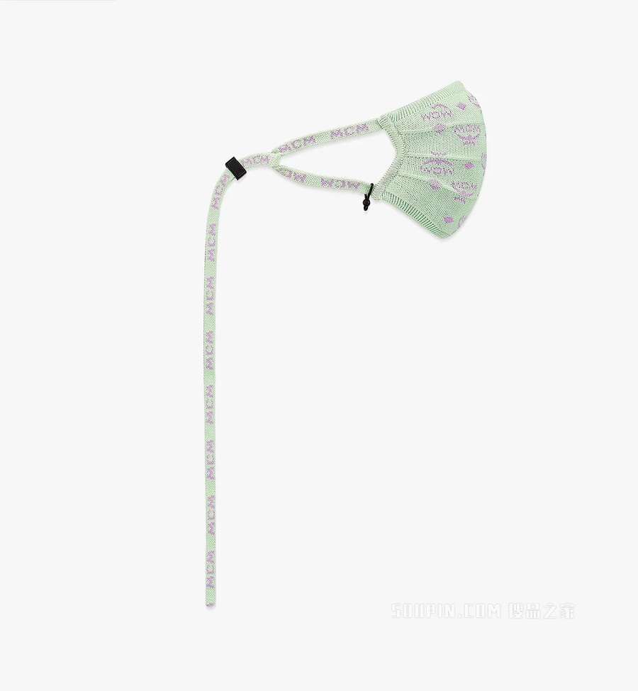 One Size Monogram针织链条口罩
