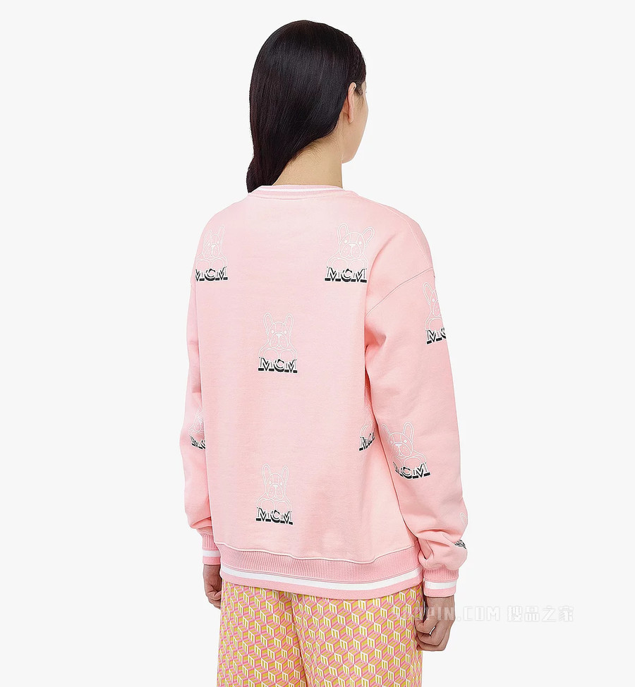 Women’s M Pup Sweatshirt in Organic Cotton