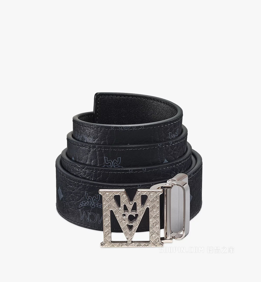 One Size Travia 纹理 M 双面腰带 1.5 英寸 Visetos