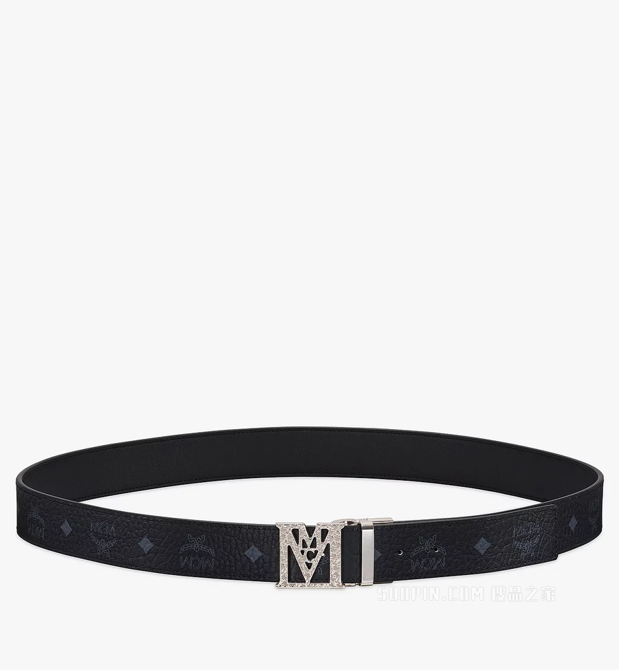 One Size Travia 纹理 M 双面腰带 1.5 英寸 Visetos