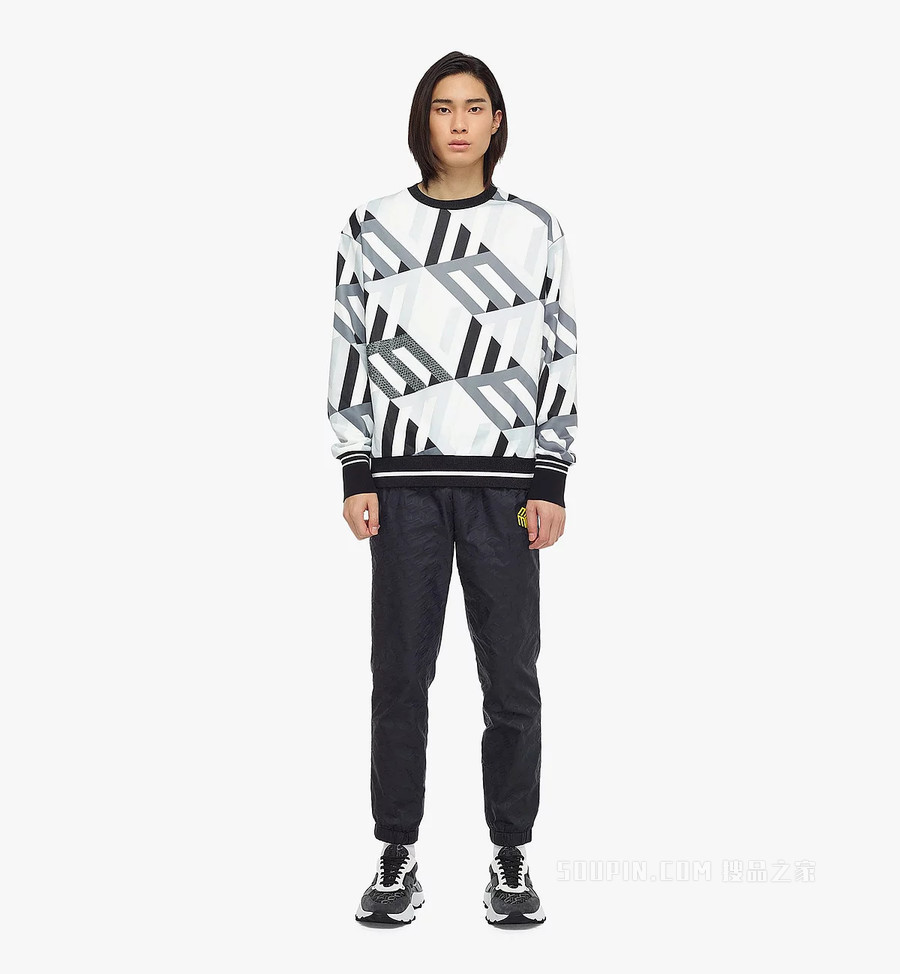 男士Après-Ski Cubic Monogram运动衫