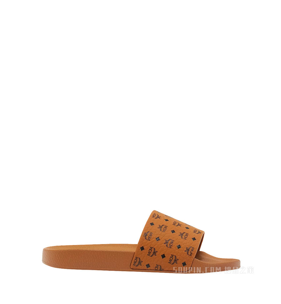 41 IT Men’s Monogram Print Rubber Slides