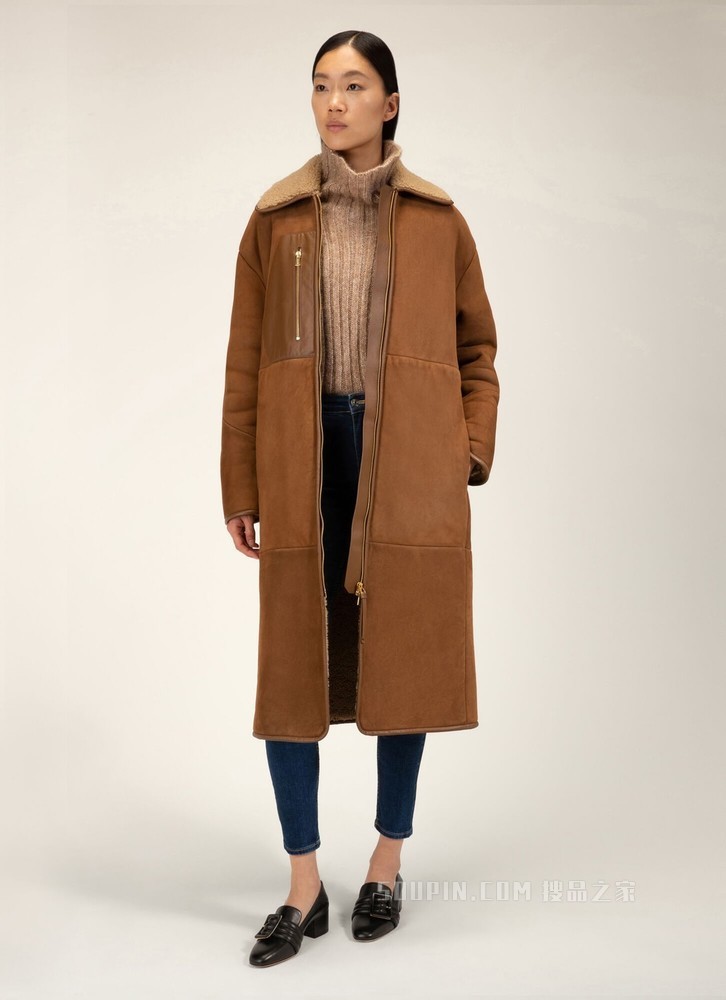 Janelle 黑色皮革浅口鞋