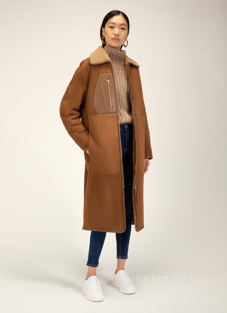 Mandye 白色皮革运动鞋