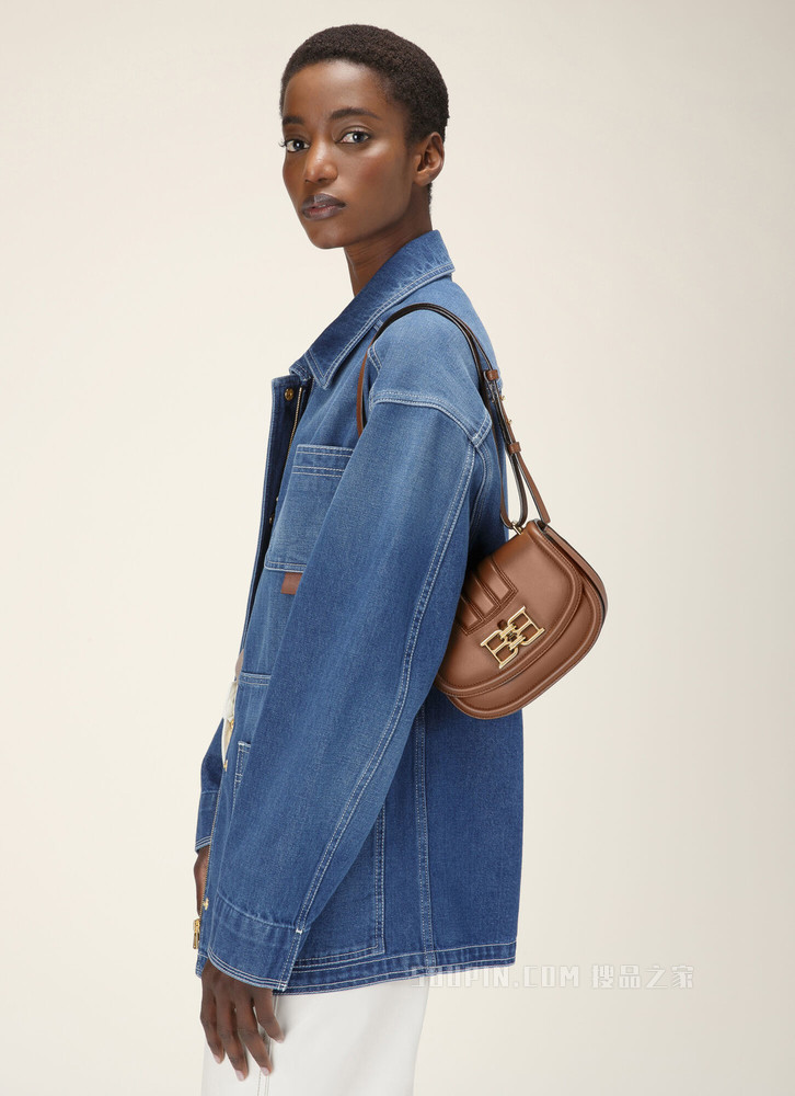 Baily 古铜色皮革迷你包