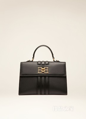 Brettie 黑色皮革手柄包