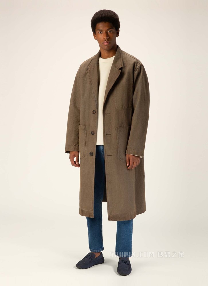 Parsal 海军蓝皮革驾驶鞋