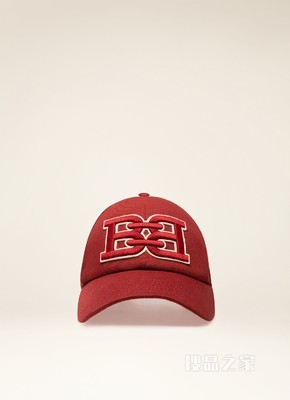 B-Chain 帽子 Bally Red 棉质配饰