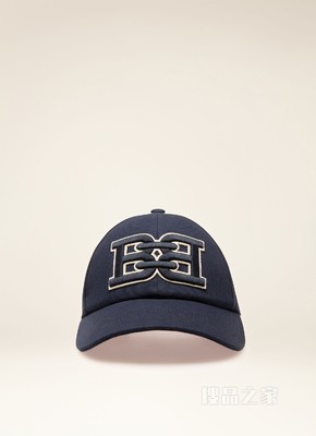 B-Chain 帽子 海军蓝棉质配饰