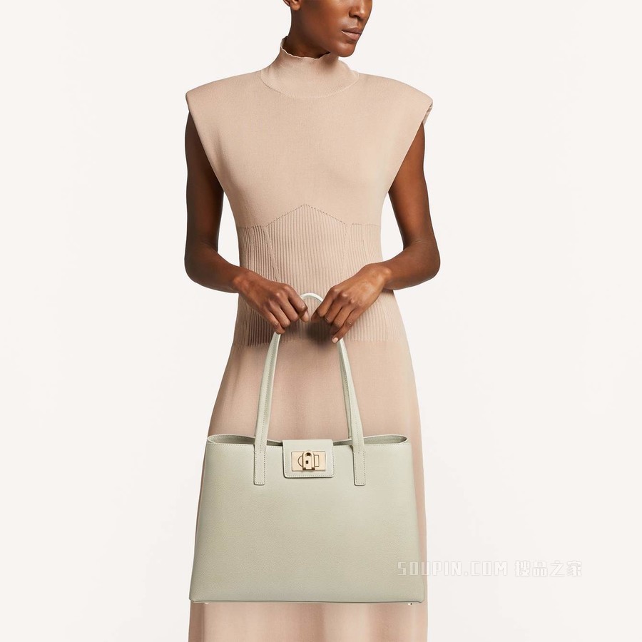 大号大手袋 Marmo C (Grey) Furla 1927