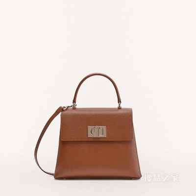 小号手提包 Cognac H Furla 1927