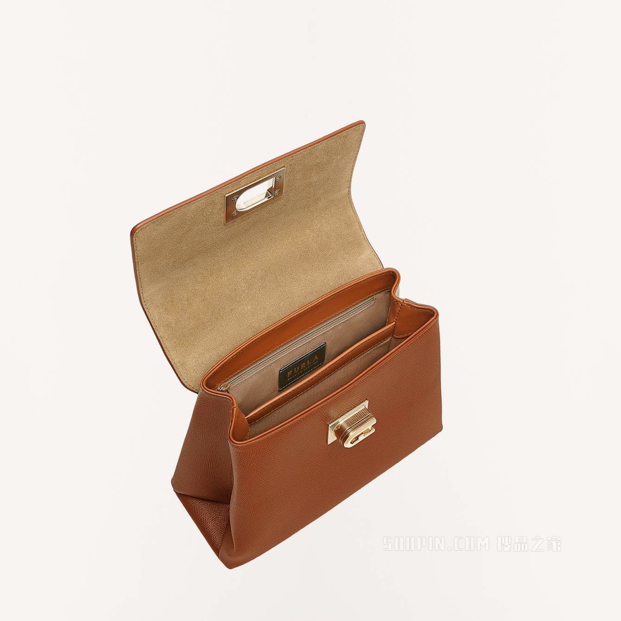 小号手提包 Cognac H Furla 1927