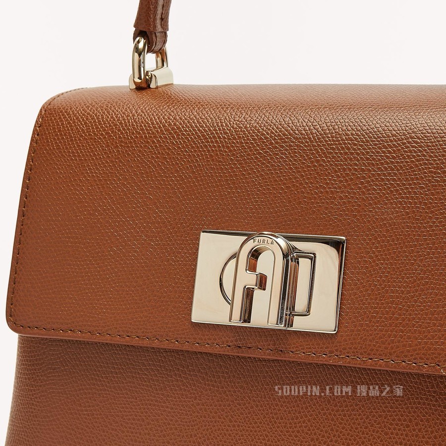 小号手提包 Cognac H Furla 1927