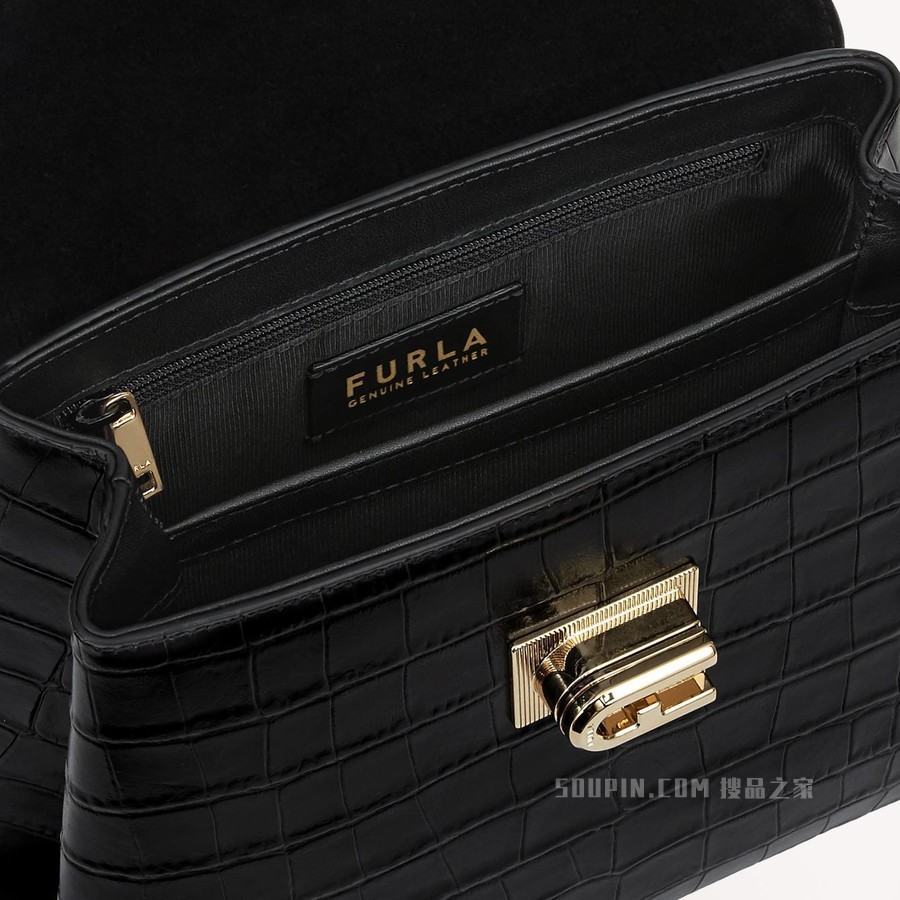 小号手提包 Nero (Black) Furla 1927