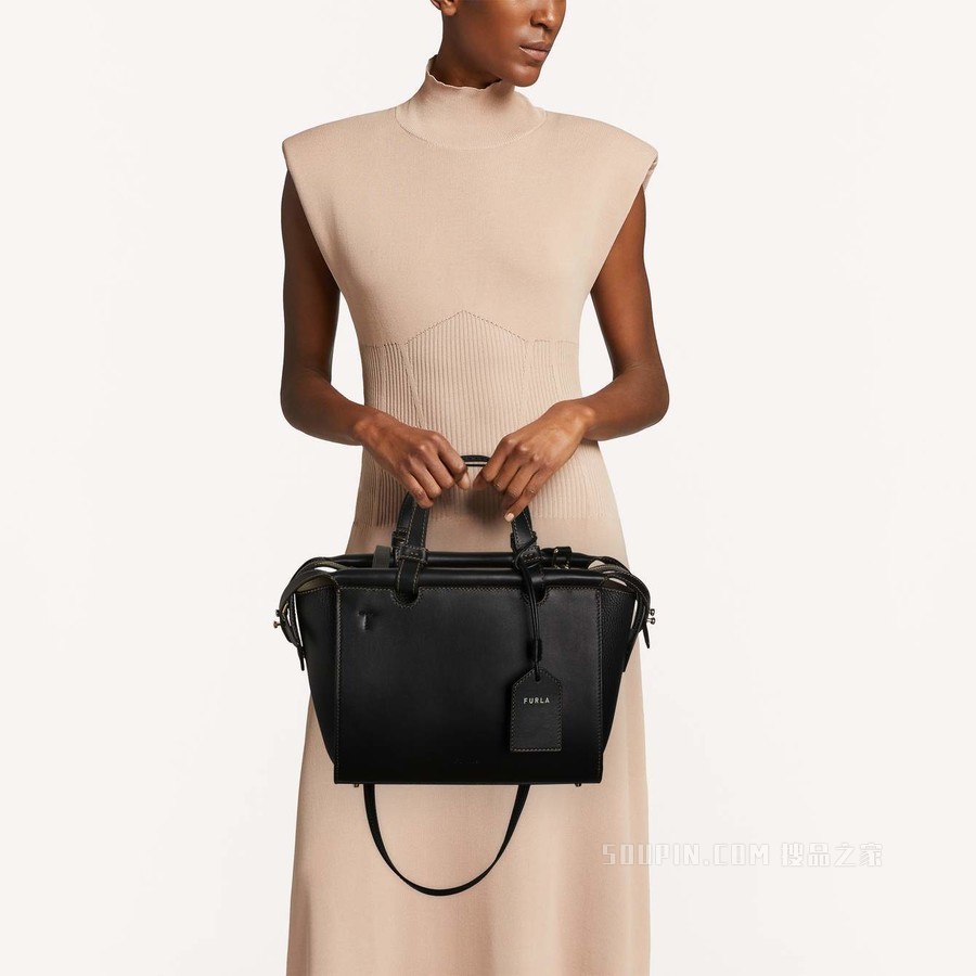 小号大手袋 Nero (Black) Furla Archive Series 01