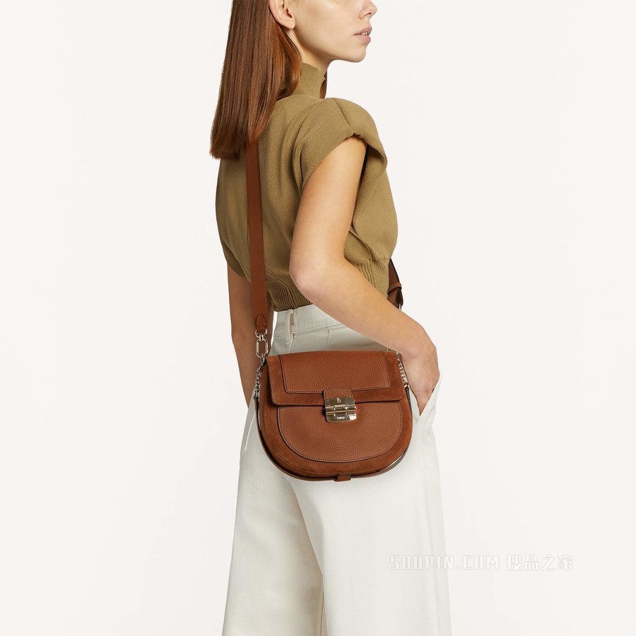 小号斜挎包 Cognac H Furla Club 2