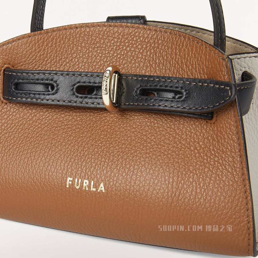 手挽包 迷你款 Cognac H Furla Margherita