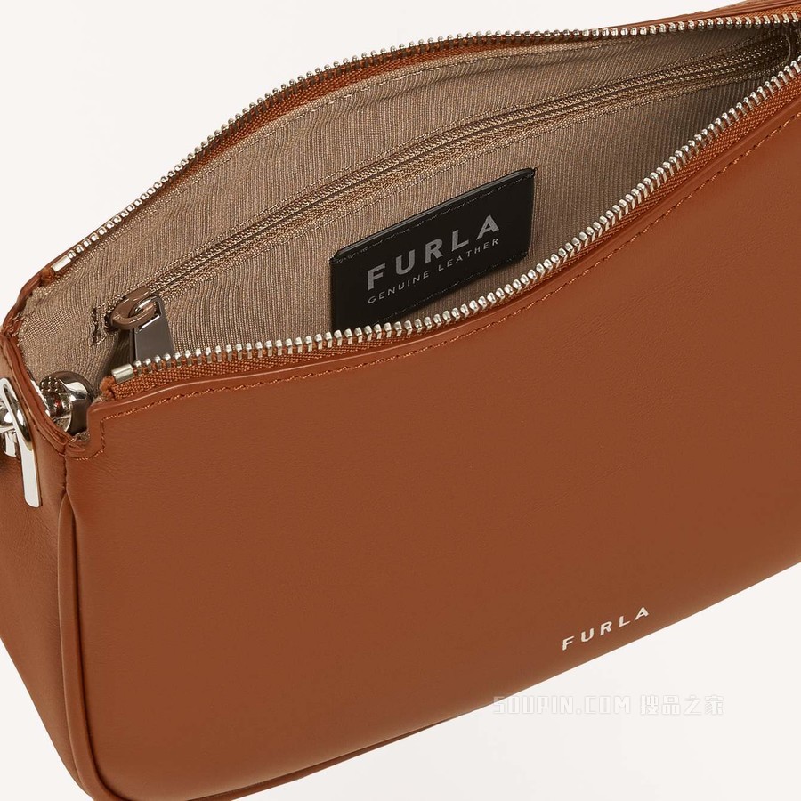 小号单肩包 Cognac H Furla Moon