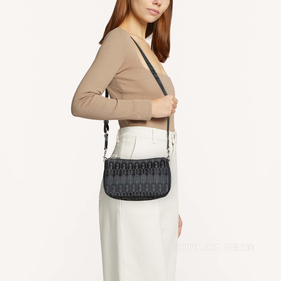 小号单肩包 Toni Antracite (Grey) Furla Moon