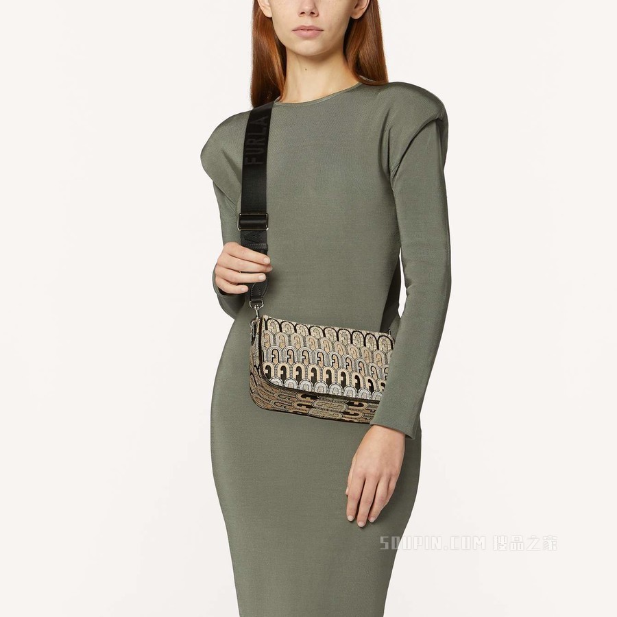 小号单肩包 Toni Deserto (Beige) Furla Moon