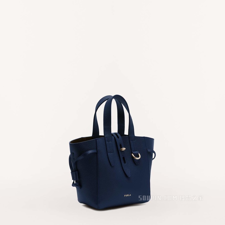 托特包 迷你款 Blu D (Blue) Furla Net