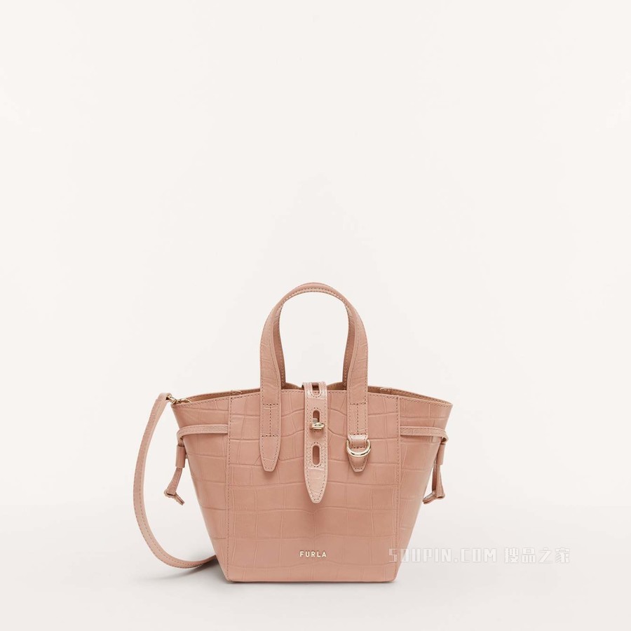 托特包 迷你款 Cipria (Pink) Furla Net