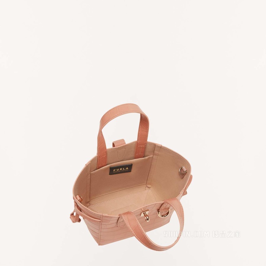 托特包 迷你款 Cipria (Pink) Furla Net