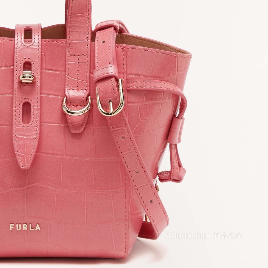 托特包 迷你款 Ninfea (Pink) Furla Net