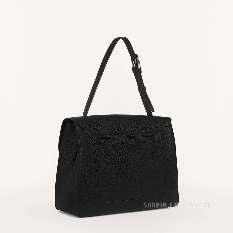 中号手提包 Nero (Black) Furla Net