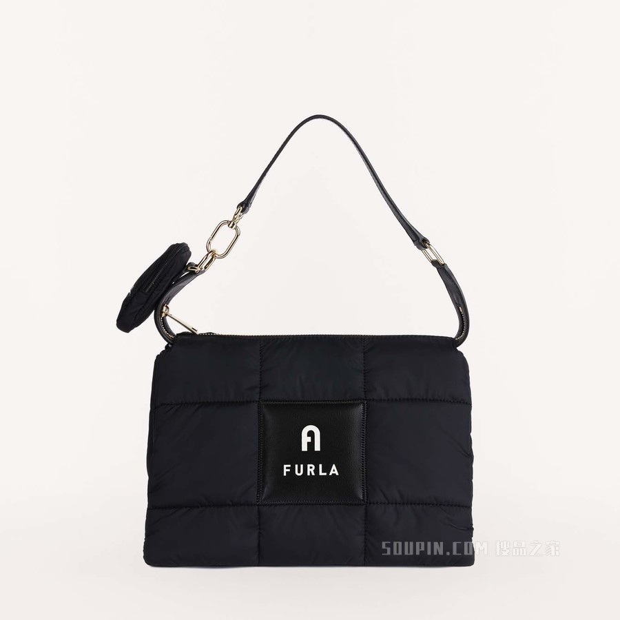 中号单肩包 Nero (Black) Furla Piuma