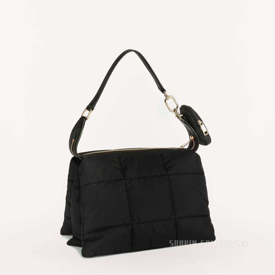 中号单肩包 Nero (Black) Furla Piuma