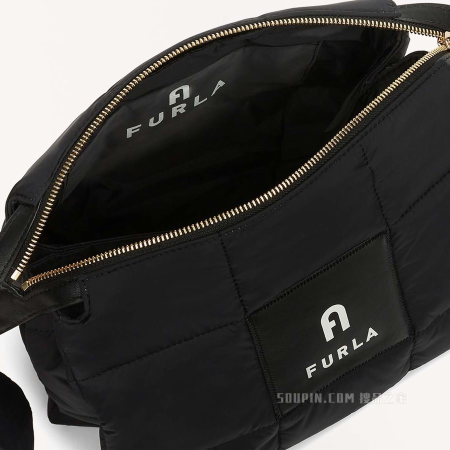 中号单肩包 Nero (Black) Furla Piuma