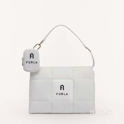 中号单肩包 Talco H (White) Furla Piuma