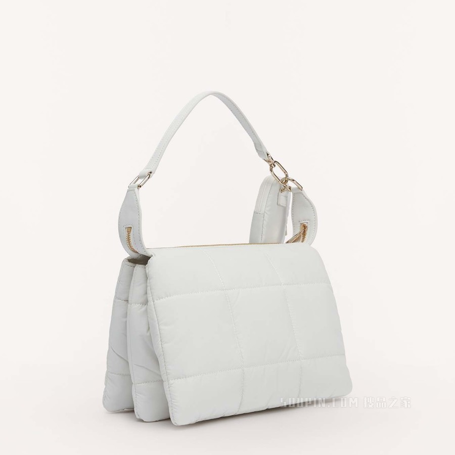中号单肩包 Talco H (White) Furla Piuma