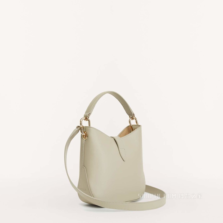 Hobo手袋 迷你款 Marmo C (Grey) Furla Sirena
