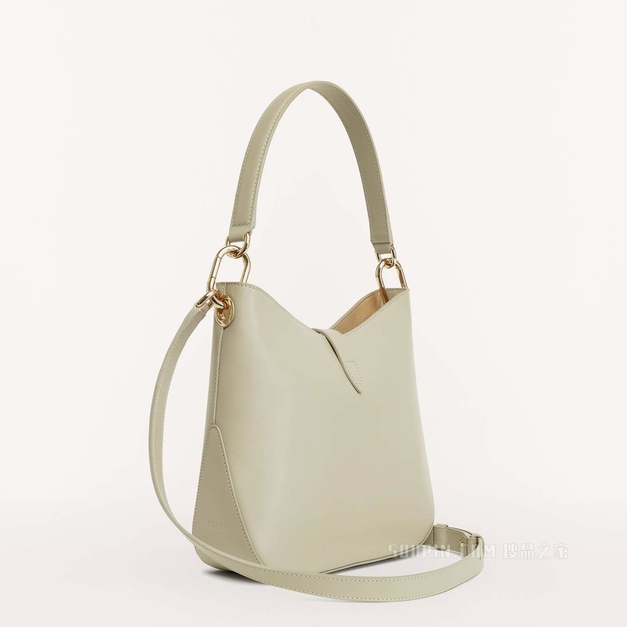 小号hobo包 Marmo C (Grey) Furla Sirena