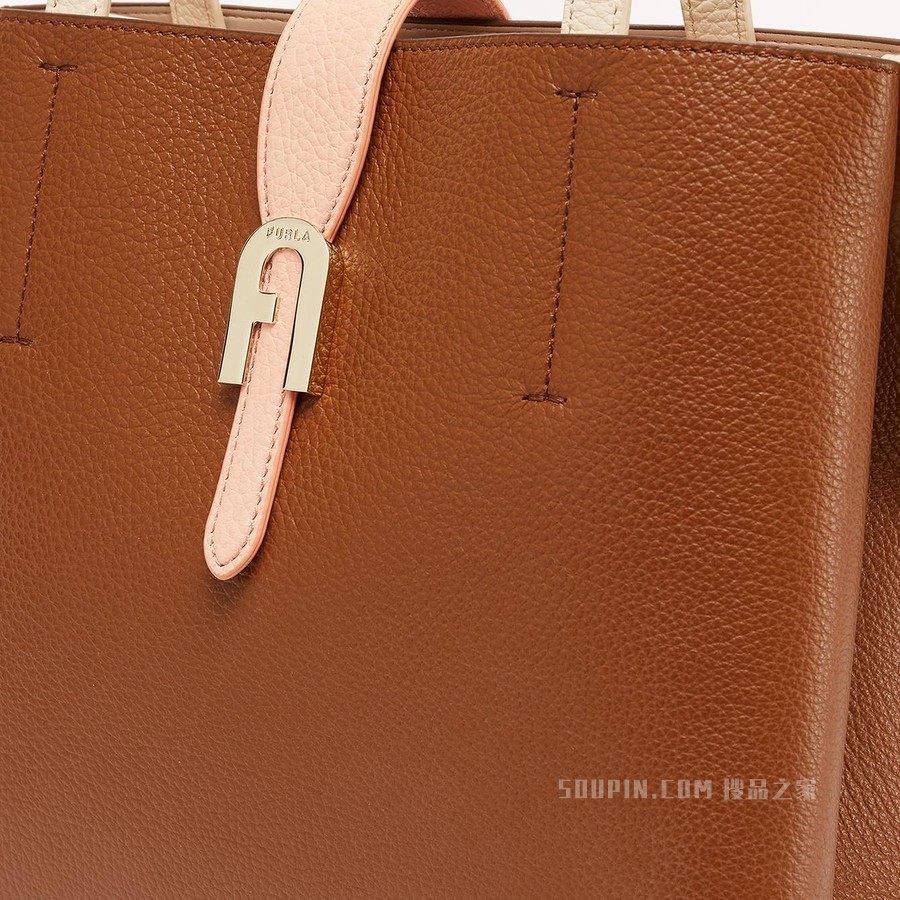 中号大手袋 Cognac H Furla Sofia