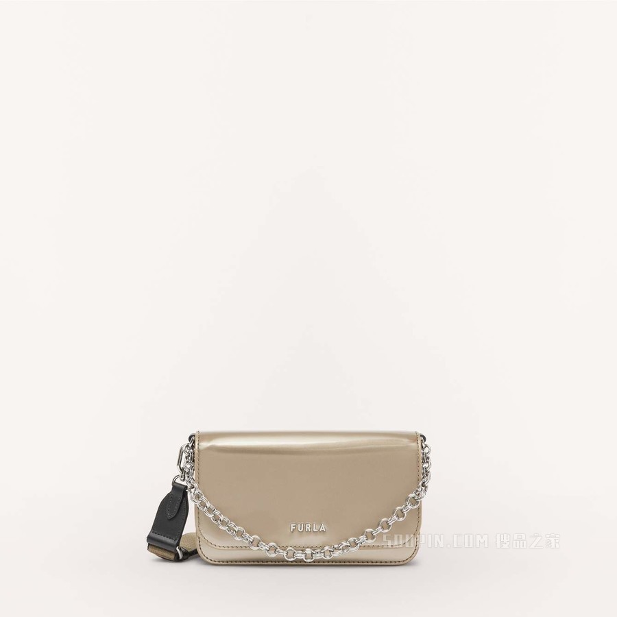 单肩包 迷你款 Taupe Metal Furla Splendida