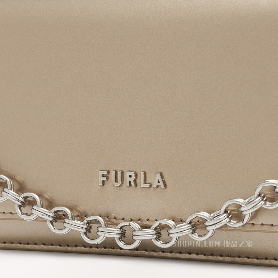 单肩包 迷你款 Taupe Metal Furla Splendida