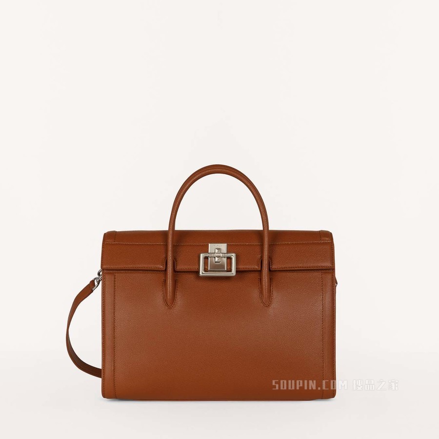 中号大手袋 Cognac H Furla Villa
