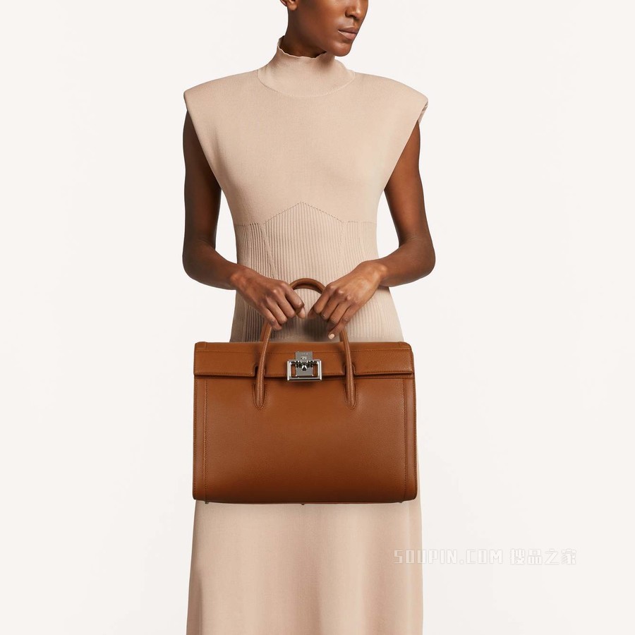 中号大手袋 Cognac H Furla Villa
