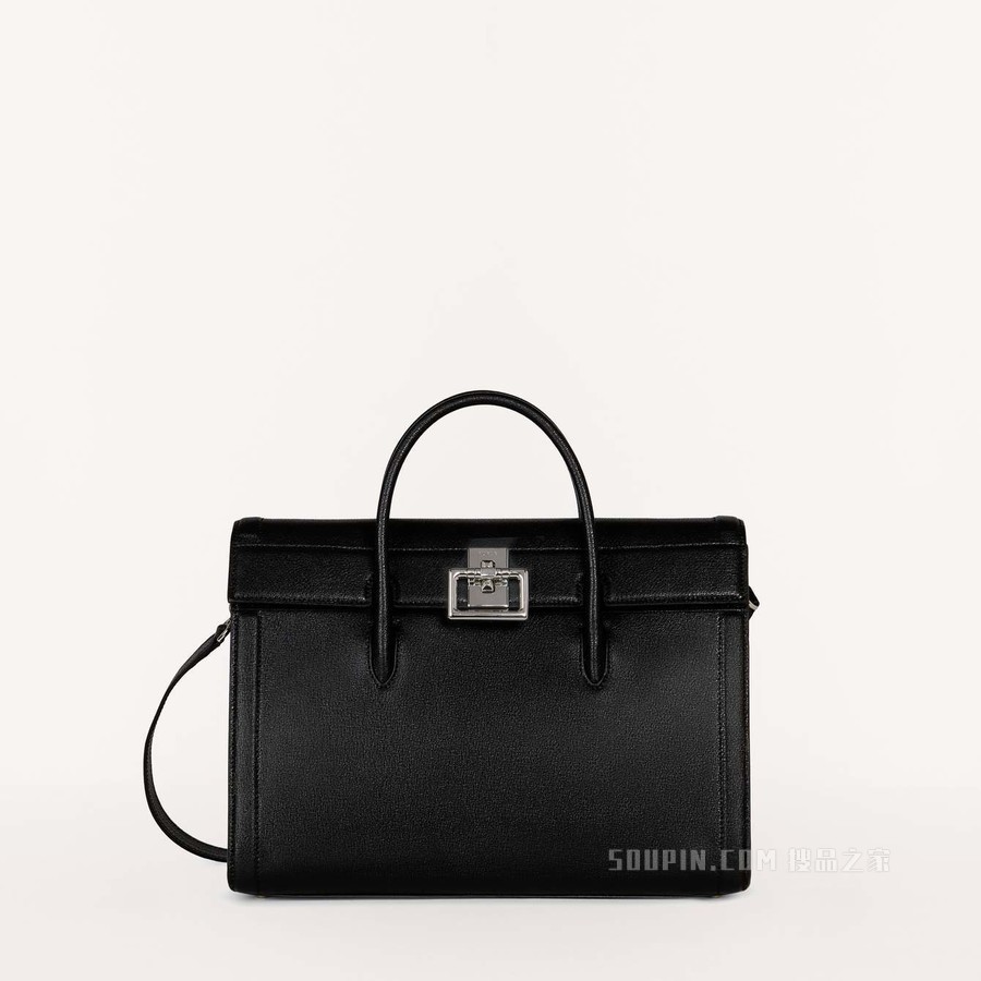 中号大手袋 Nero (Black) Furla Villa