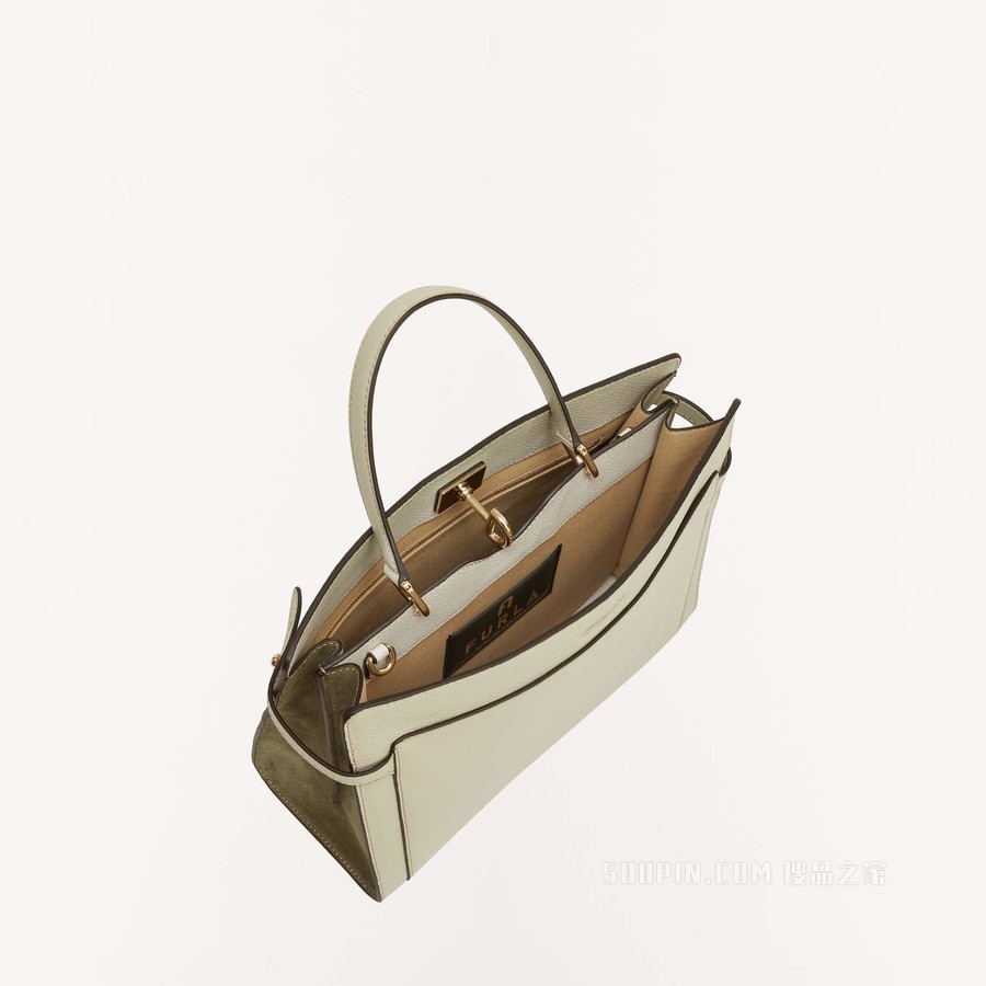 中号大手袋 Perla E (White) Furla Narciso