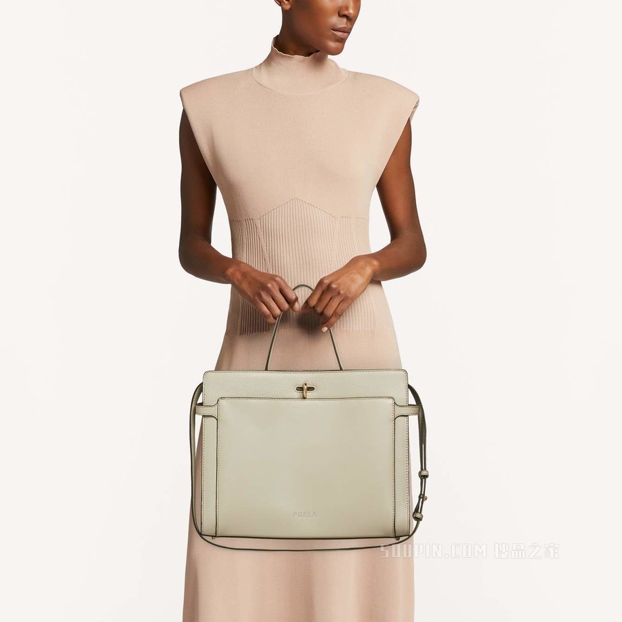 中号大手袋 Perla E (White) Furla Narciso