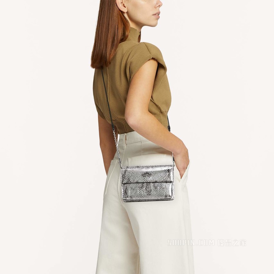 迷你手袋 中号 Toni Silver Furla Ninfa