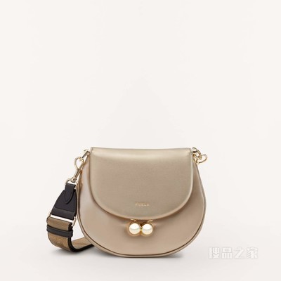 斜挎包 迷你款 Taupe Metal Furla Portagioia