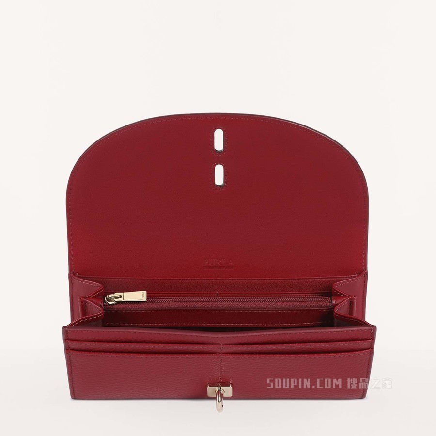 双折钱包 Ciliegia D (Red) Furla Net
