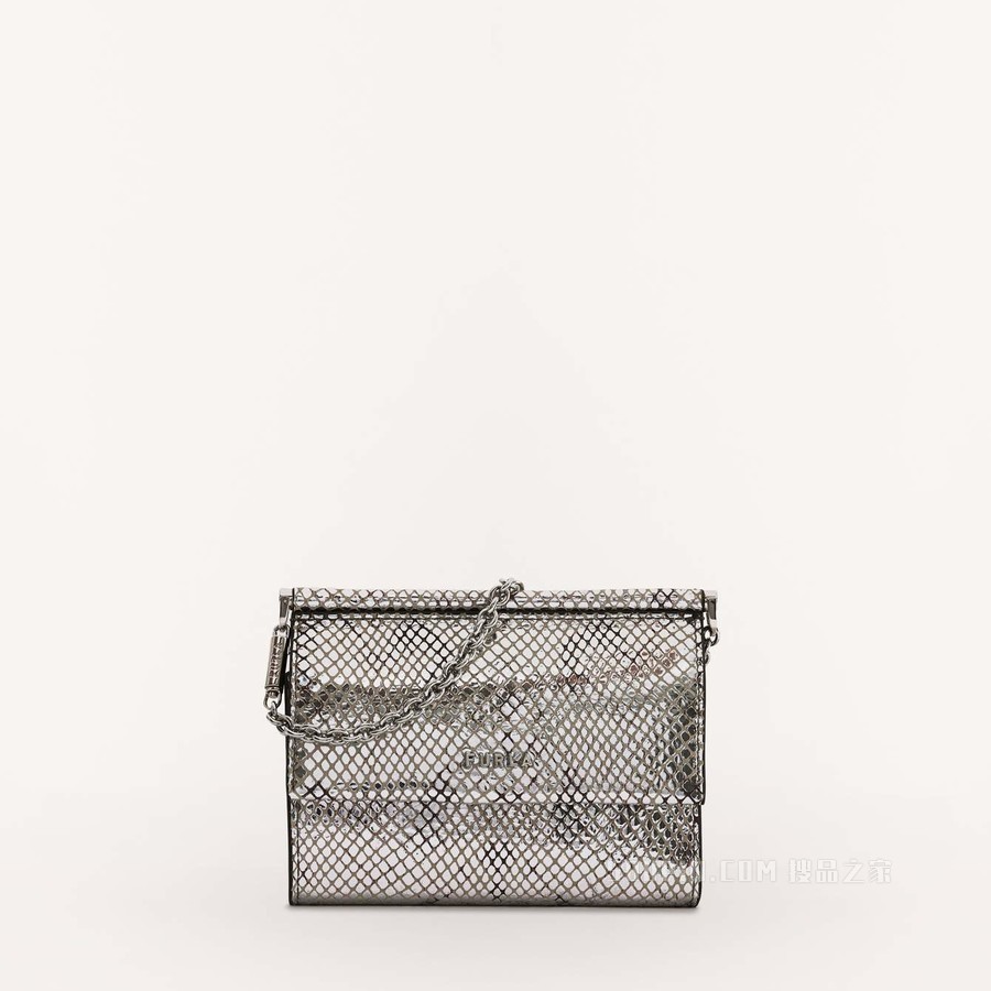 精巧款中号钱包 Toni Silver Furla Ninfa