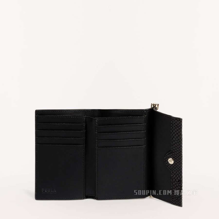 精巧款中号钱包 Nero (Black) Furla Ninfa
